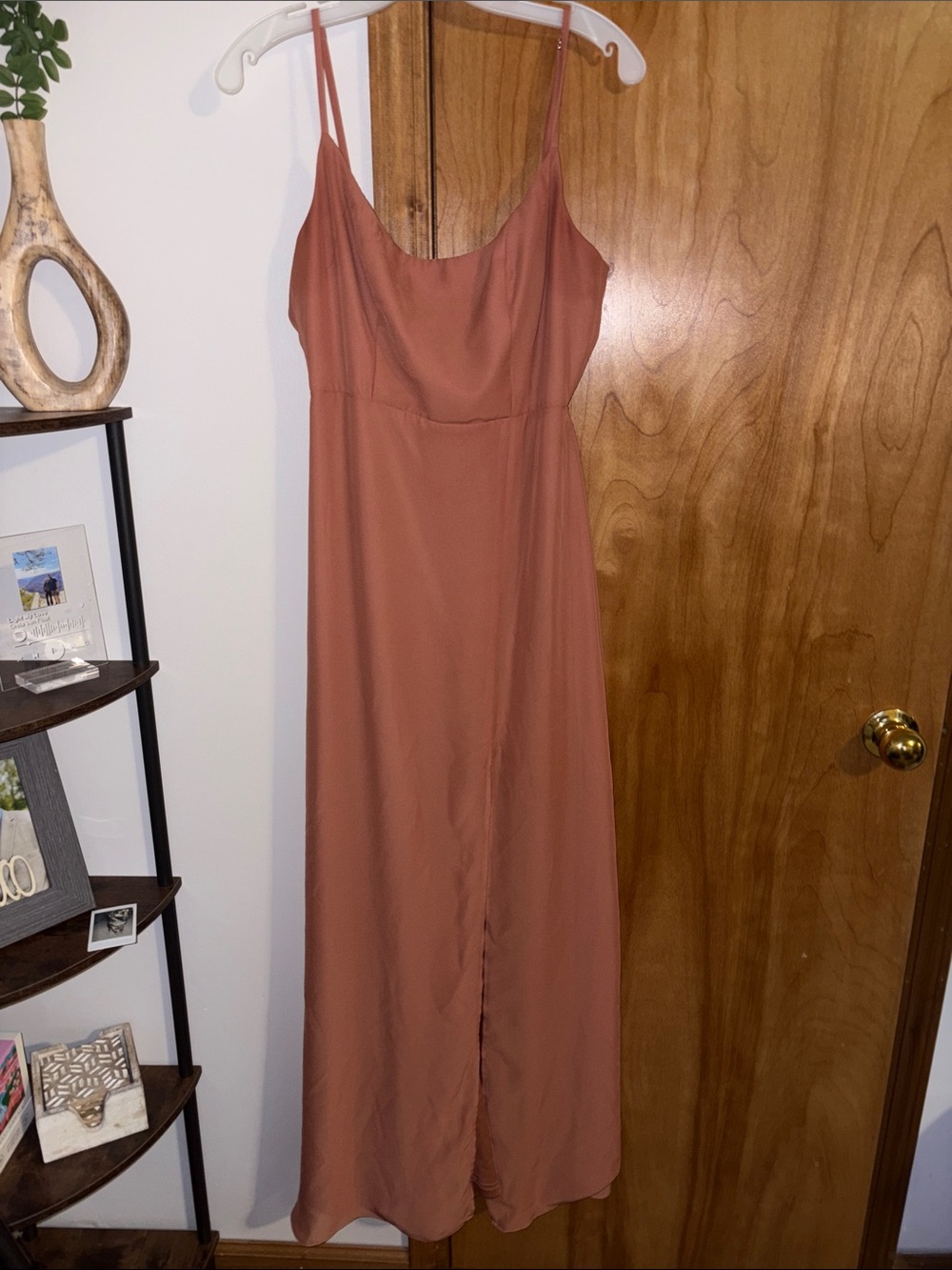 Slip Maxi Dress in Dusty Rose